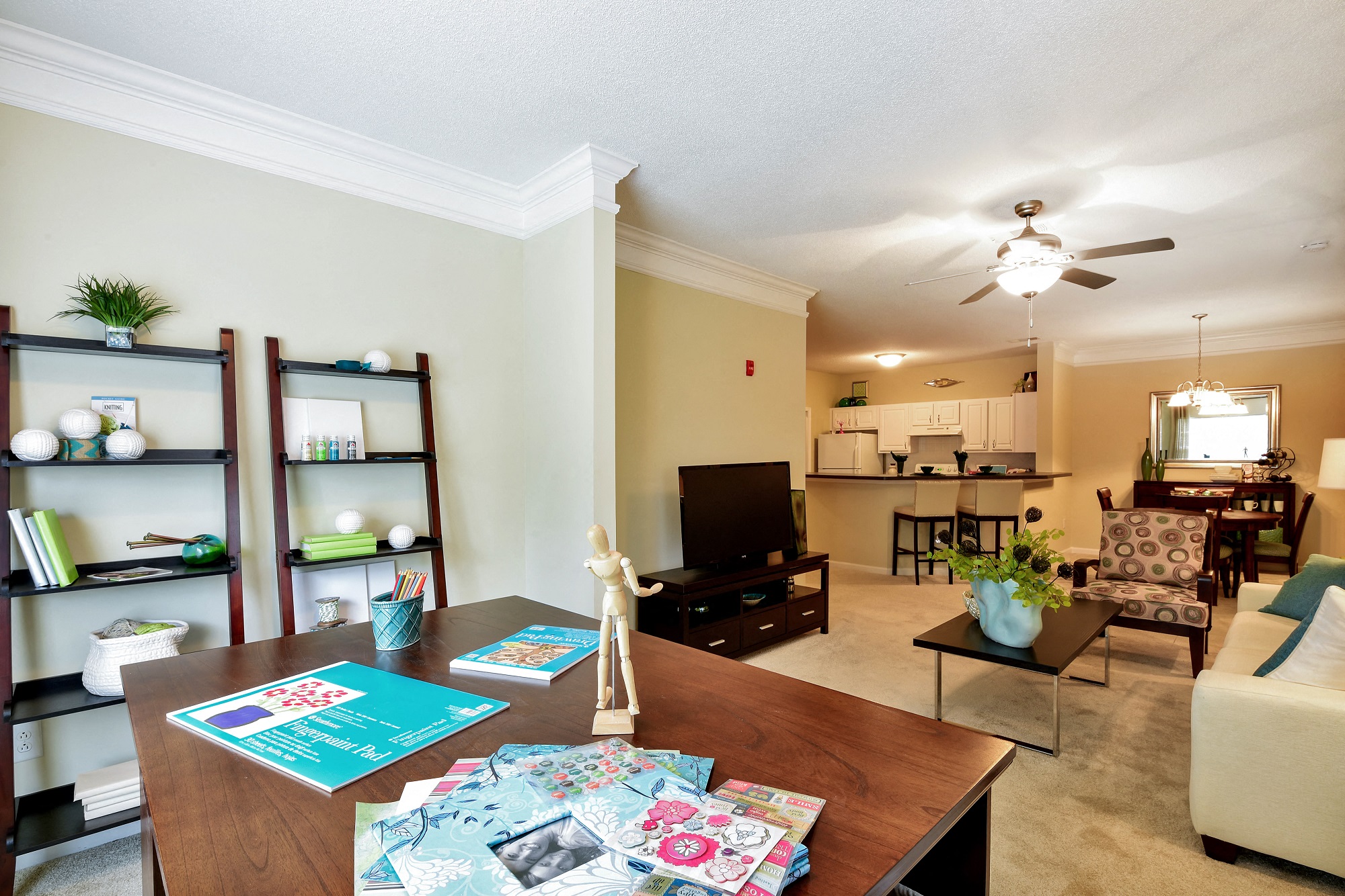 Photos and Video of Lullwater at Bass Luxury Apartment Homes Located